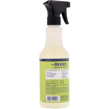 Mrs. Meyers Clean Day, Multi-Surface Everyday Cleaner, Lemon Verbena Scent, 16 fl oz (473 ml):منظفات الأسطح, منزلية