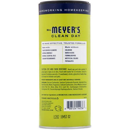Mrs. Meyers Clean Day, Surface Scrub, Lemon Verbena Scent, 11 oz (311g):منظفات الأسطح, منزلية