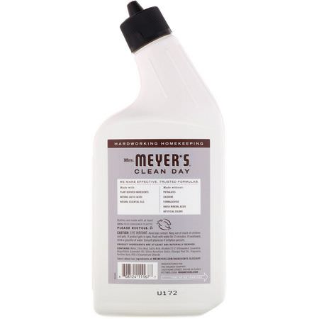 Mrs. Meyers Clean Day, Toilet Bowl Cleaner, Lavender Scent, 24 fl oz (710 ml):منظفات الاستحمام, حمام