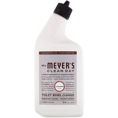Mrs. Meyers Clean Day, Toilet Bowl Cleaner, Lavender Scent, 24 fl oz (710 ml) فوائد