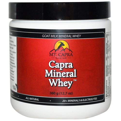 Mt. Capra, Capra Mineral Whey, 12.7 oz (360 g) فوائد