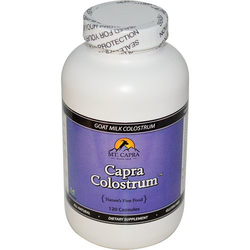 Mt. Capra, CapraColostrum, Goat Milk Colostrum, 120 Capsules فوائد