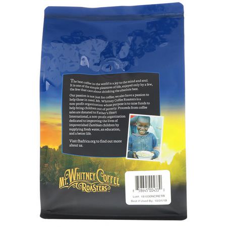 Mt. Whitney Coffee Roasters, Costa Rica Estate Tarrazu, Medium Plus Roast, Whole Bean Coffee, 12 oz (340 g):مت,سطة التحميص, القه,ة