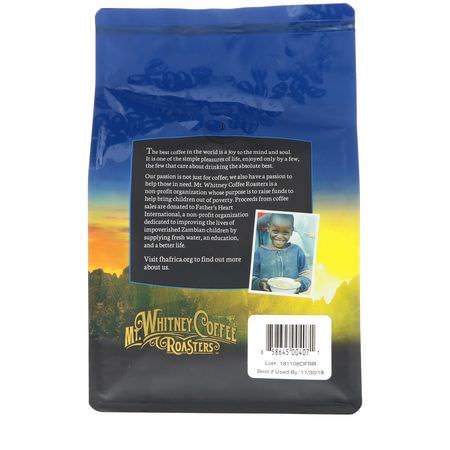 Mt. Whitney Coffee Roasters, Organic French Roast, Dark Roast, Ground Coffee, 12 oz (340 g):Dark Roast, French Roast