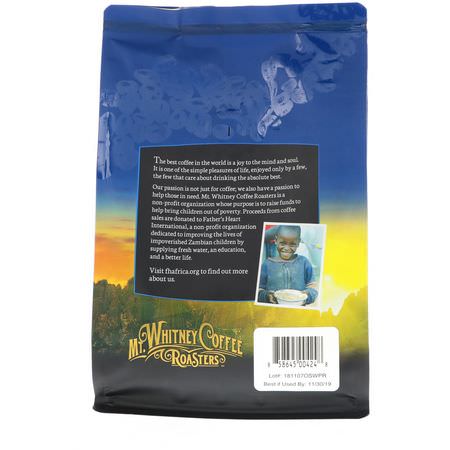 Mt. Whitney Coffee Roasters, Organic Peru Decaf, Medium Roast, Ground Coffee, 12 oz (340 g):مت,سطة التحميص, القه,ة