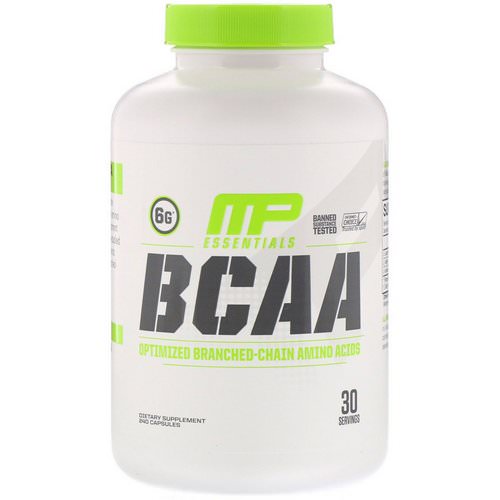 MusclePharm, BCAA Essentials, 240 Capsules فوائد