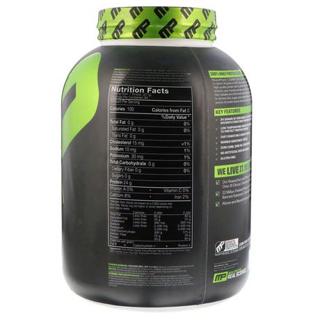 MusclePharm, Combat 100% Isolate, Chocolate Milk, 5 lb (2268 g):بر,تين مصل اللبن, التغذية الرياضية