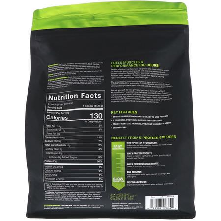 MusclePharm, Combat Protein Powder, Chocolate Milk, 5 lb (2268 g):البر,تين, التغذية الرياضية