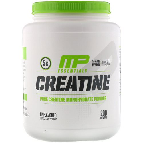 MusclePharm, Creatine Essentials, Unflavored, 2.2 lbs (1 kg) فوائد