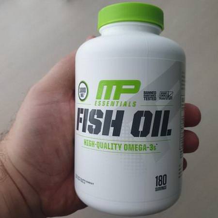 MusclePharm Omega-3 Fish Oil Sports Fish Oil Omegas
