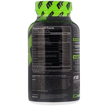 MusclePharm, Shred Sport, Thermogenic Complex, 60 Capsules:مثبط الشهية,حرق الده,ن