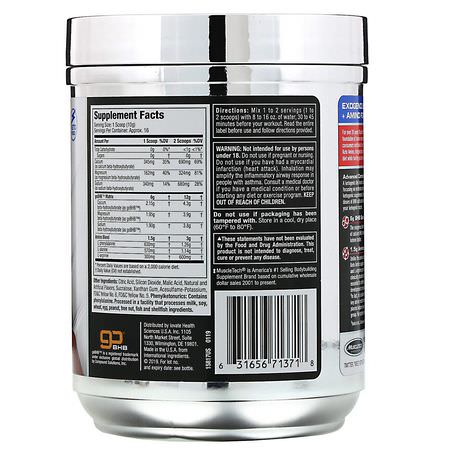 Muscletech, Keto Amino, Tangy Peach, 5.64 oz (160 g):الأحماض الأمينية