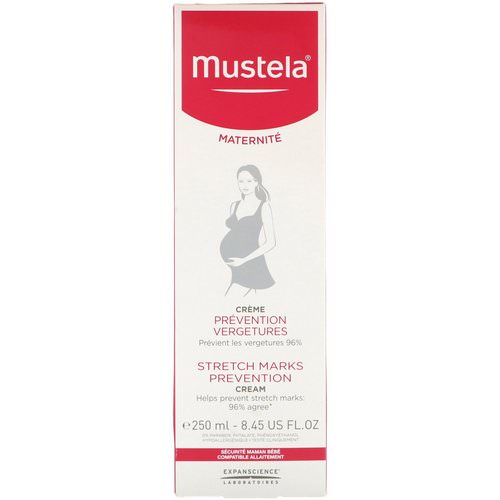Mustela, Stretch Marks Prevention Cream, 8.45 fl oz (250 ml) فوائد