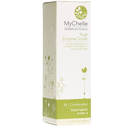 MyChelle Dermaceuticals, Fruit Enzyme Scrub, Normal, 2.3 fl oz (68 ml):الدعك, المقشرات