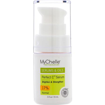 MyChelle Dermaceuticals Brightening Vitamin C Serums - مصل فيتامين C, التفتيح, الأمصال, العلاجات