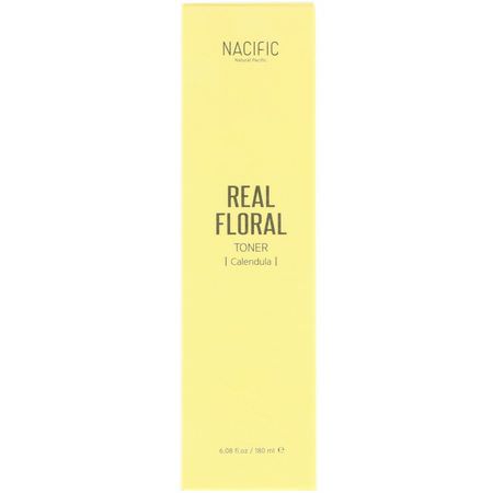 Nacific, Real Floral Calendula Toner, 6.08 fl oz (180 ml):أحبار, K-جمال تطهير الجسم
