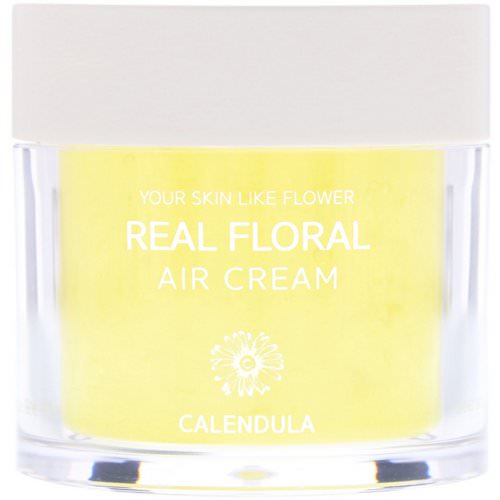 Nacific, Real Floral Cream, Calendula, 3.38 fl oz (100 ml) فوائد