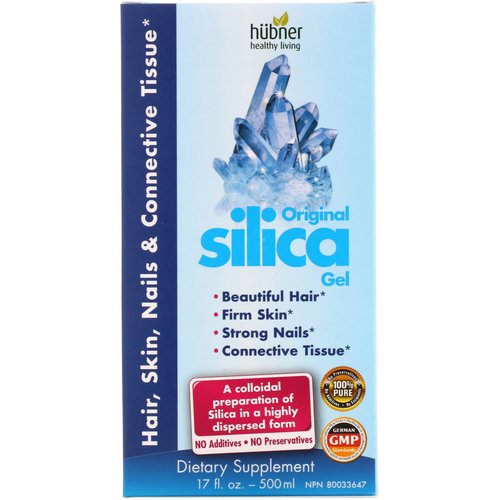 Naka Herbs & Vitamins Ltd, Hubner, Original Silica Gel, 17 fl oz (500 ml) فوائد