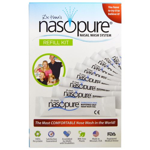 Nasopure, Nasal Wash System, Refill Kit, 1 Kit فوائد