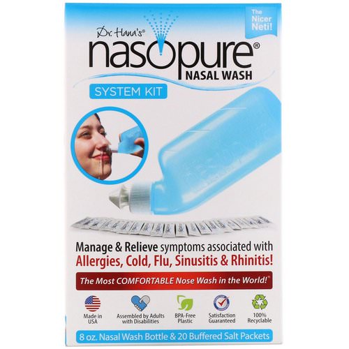 Nasopure, Nasal Wash System, System Kit, 1 Kit فوائد