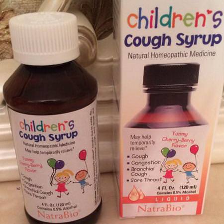 NatraBio Children's Cold Flu Cough Cold Cough Flu - البرد, المكملات الغذائية, السعال, الإنفل,نزا