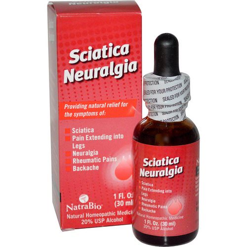 NatraBio, Sciatica Neuralgia, 1 fl oz (30 ml) فوائد