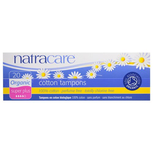 Natracare, Organic Cotton Tampons, Super Plus, 20 Tampons فوائد