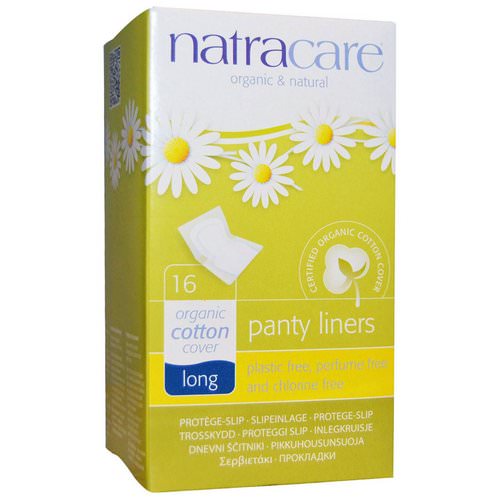 Natracare, Organic & Natural Panty Liners, Long, 16 Liners فوائد