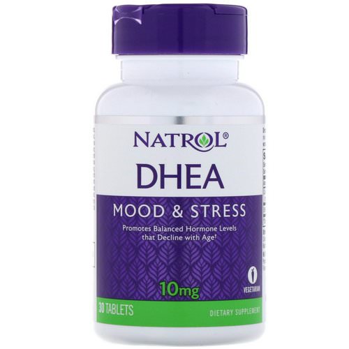Natrol, DHEA, 10 mg, 30 Tablets فوائد