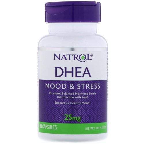 Natrol, DHEA, 25 mg, 90 Capsules فوائد