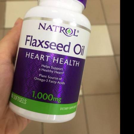 Natrol Flax Seed Supplements - مكملات بذ,ر الكتان, Omegas EPA DHA, زيت السمك, المكملات الغذائية