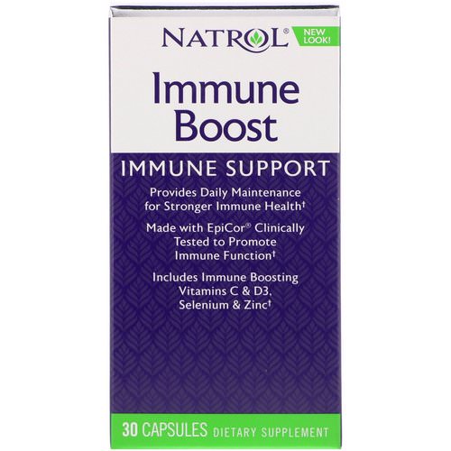 Natrol, Immune Boost, 30 Capsules فوائد