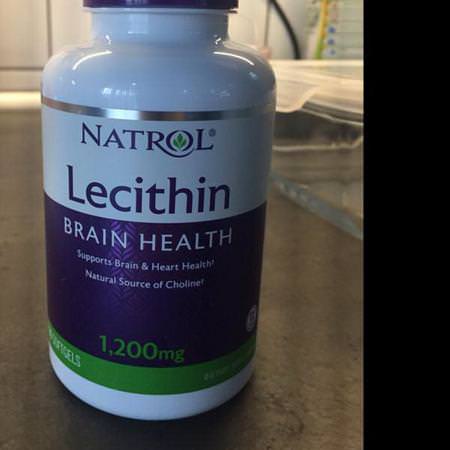 Natrol, Lecithin, 1,200 mg, 120 Softgels
