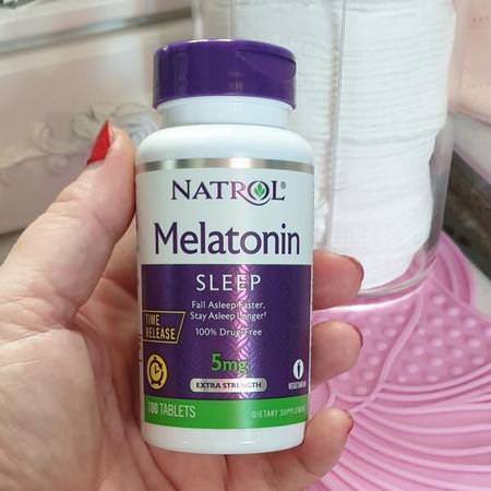 Natrol Melatonin Condition Specific Formulas - الميلات,نين, الن,م, المكملات الغذائية
