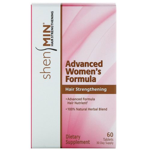 Natrol, Shen Min, Advanced Women's Hair Strengthening Formula, 60 Tablets فوائد