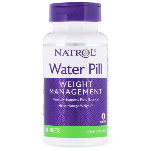 Natrol, Water Pill, 60 Tablets فوائد