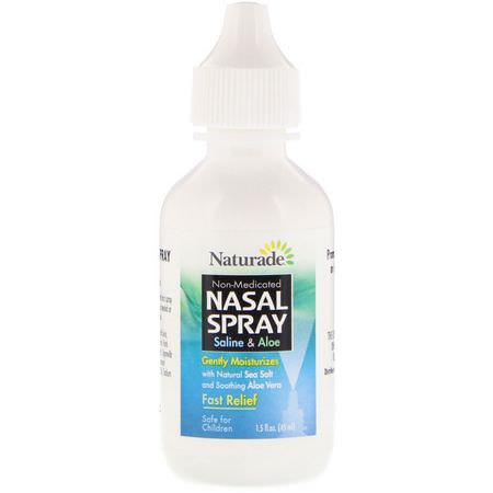 Naturade Nasal Spray Nasal Sinus Supplements - المكملات الجيبية ,الأنف ,الأذن ,العين