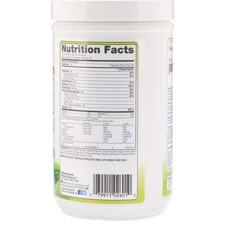 Naturade, Pea Protein Vegan Shake, Vanilla, 15.2 oz (432 g):بر,تين البازلاء, البر,تين النباتي