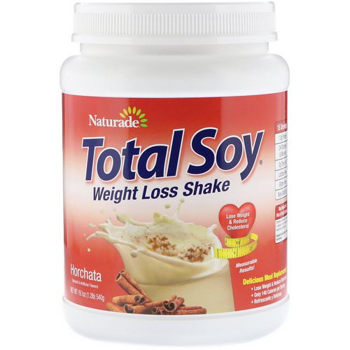 Naturade, Total Soy, Weight Loss Shake, Horchata, 1.2 lbs (540 g) فوائد