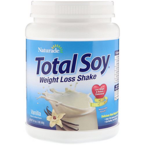 Naturade, Total Soy, Weight Loss Shake, Vanilla, 1.2 lbs (540 g) فوائد