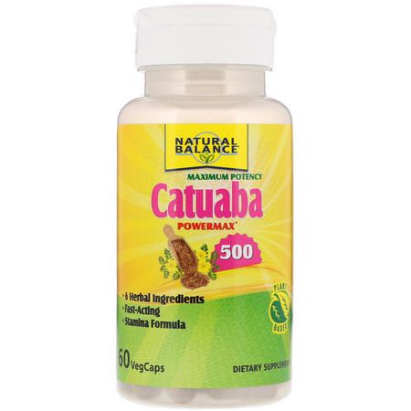 Natural Balance Catuaba - Catuaba, المعالجة المثلية, الأعشاب