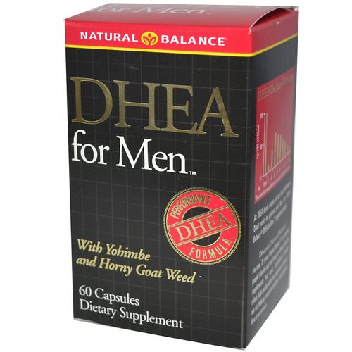 Natural Balance, DHEA for Men, 60 Capsules فوائد