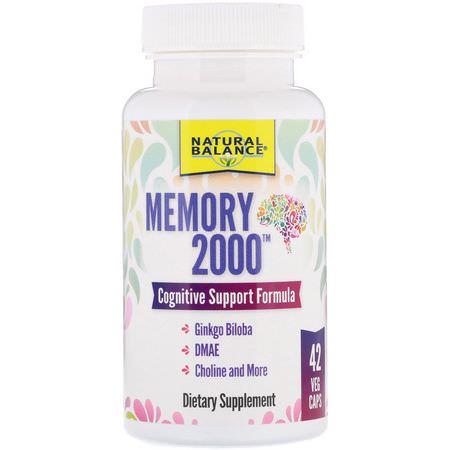 Natural Balance Cognitive Memory Formulas - الذاكرة, المعرفية, المكملات الغذائية