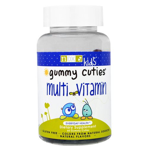 Natural Dynamix (NDX), Gummy Cuties, Kids Multi Vitamin, 60 Gummy Cuties فوائد