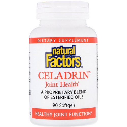 Natural Factors, Celadrin, Joint Health, 90 Softgels فوائد