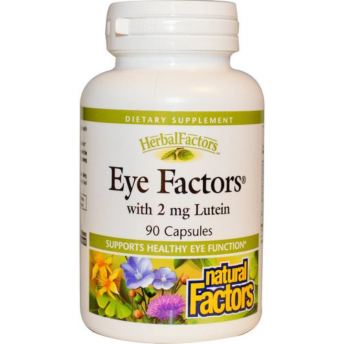 Natural Factors, Eye Factors with 2 mg Lutein, 90 Capsules فوائد