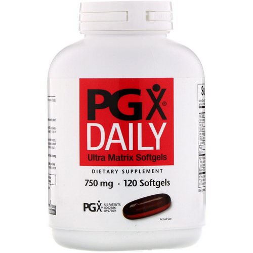 Natural Factors, PGX Daily, Ultra Matrix Softgels, 750 mg, 120 Softgels فوائد