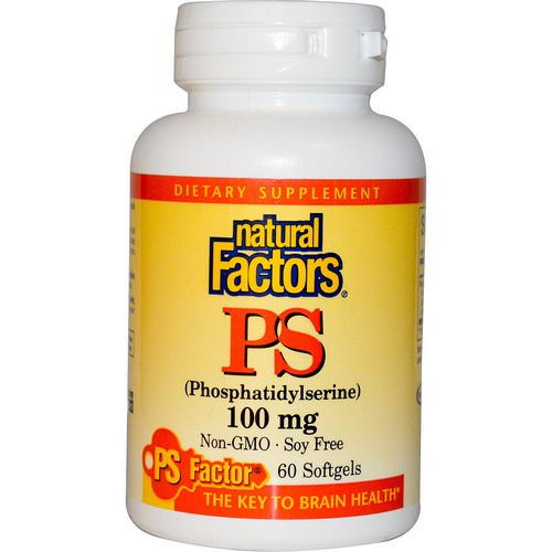 Natural Factors, PS (Phosphatidylserine), 100 mg, 60 Softgels فوائد