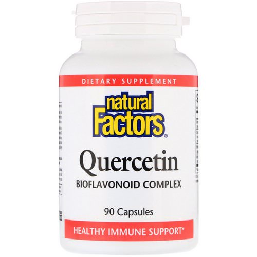 Natural Factors, Quercetin, Bioflavonoid Complex, 90 Capsules فوائد