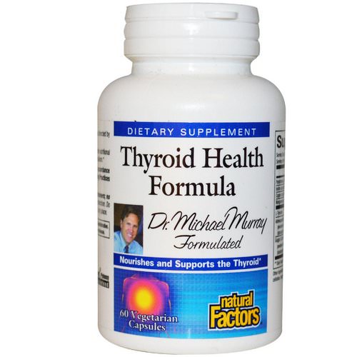 Natural Factors, Thyroid Health Formula, 60 Veggie Caps فوائد